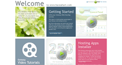Desktop Screenshot of haveahart.com